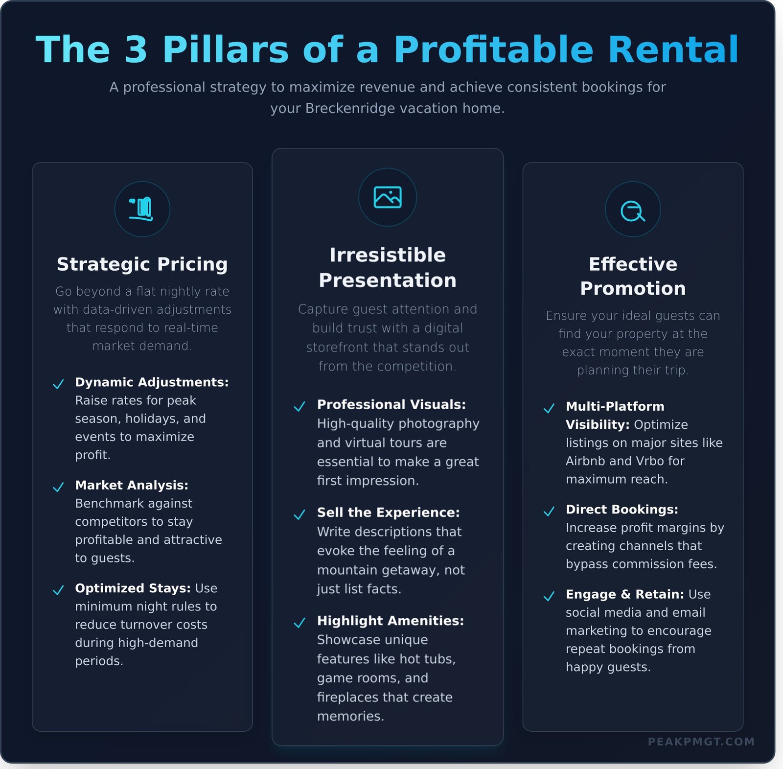 Maximizing Revenue on Your Vacation Home in Breckenridge: An Owner’s Guide - Infographic